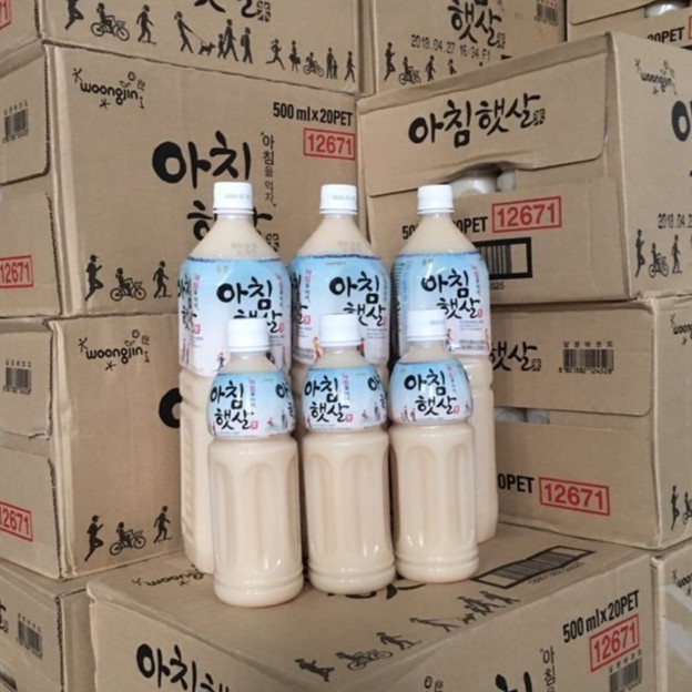 Sữa Gạo Rang Hàn Quốc Woongjin Chai 500ml