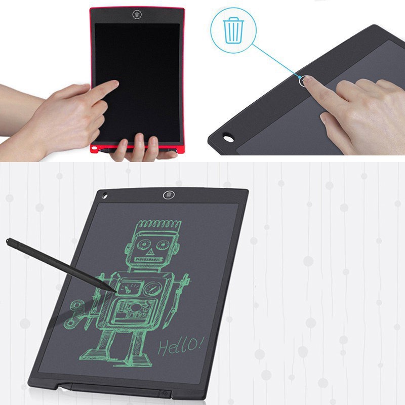 Bảng Vẽ / Viết Tay Màn Hình LCD Siêu Mỏng 6.5 inch Có Thể Xóa Được Cho Bé