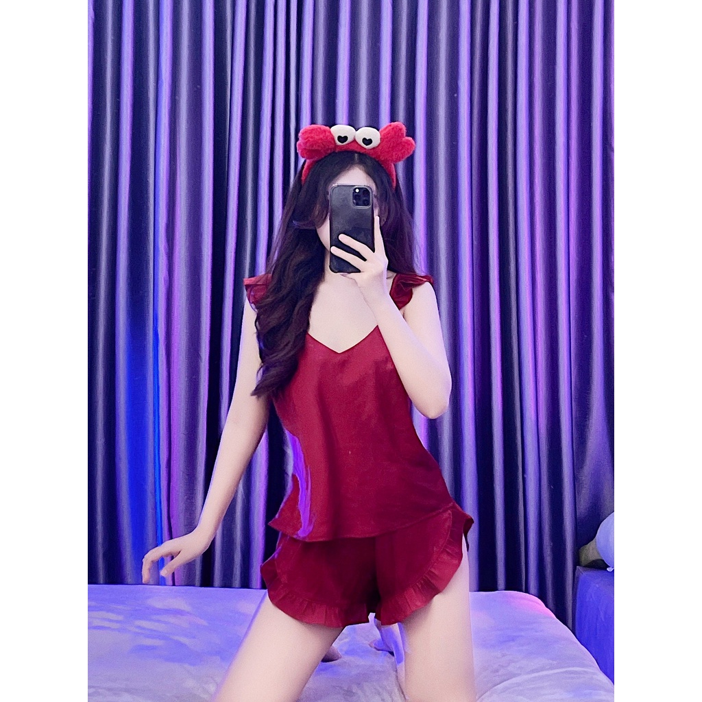 Sexy Forever Đồ Bộ Ngủ Hai Dây Vai Bèo Wendy