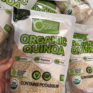 Hạt Diêm Mạch Organic Quinoa Của Úc Absolute Organic