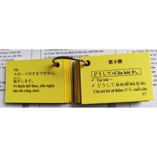 Thẻ ngữ pháp N5, thẻ văn phạm N5