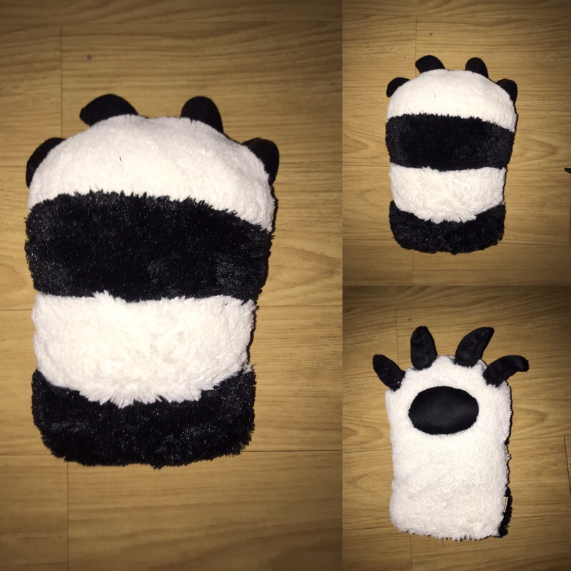 RT4 Rối tay hình bàn tay thú nhồi bông gấu cho bé