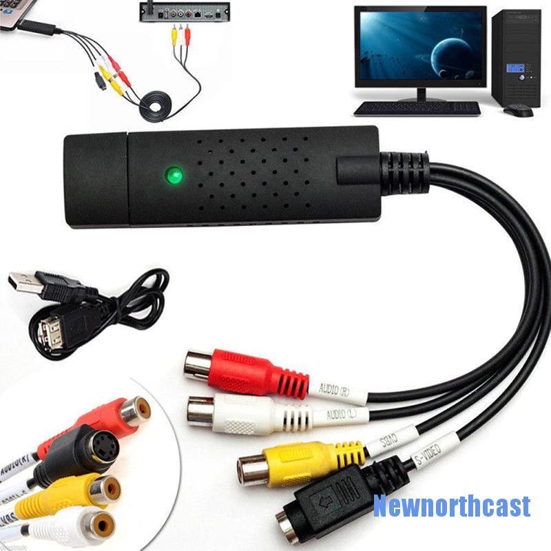 Đầu Chuyển Đổi Từ Newnornthecast 0319) Usb 2.0 Vhs Sang Dvd Và Phụ Kiện