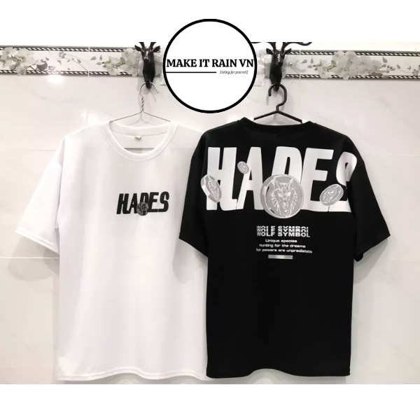 Áo thun tay lỡ Unisex HADESS Make It Rain VN, Áo Phông Nam Nữ Form Rộng, có hình ảnh video thật A69 | BigBuy360 - bigbuy360.vn