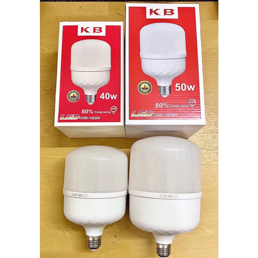 Bóng đèn trụ led Siêu sáng,siêu tiết kiệm KB 5W 10w 15w 20w 30w 40w 50w cam kết giá tốt nhất thị trường.