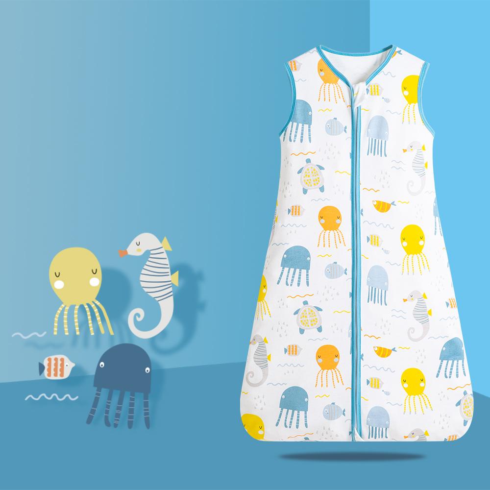 Túi Ngủ Cotton Không Tay Dành Cho Bé