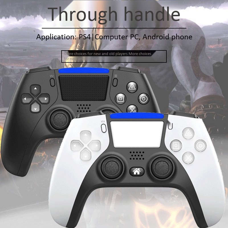 Tay Cầm Chơi Game Ps4 Không Dây Kết Nối Bluetooth Kèm Phụ Kiện