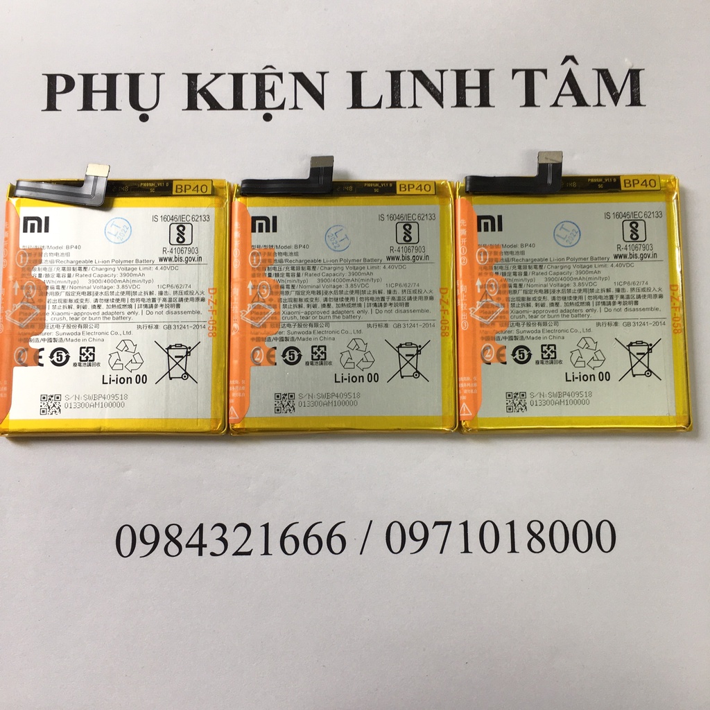 Pin zin Xiaomi redmi k20 pro BP40