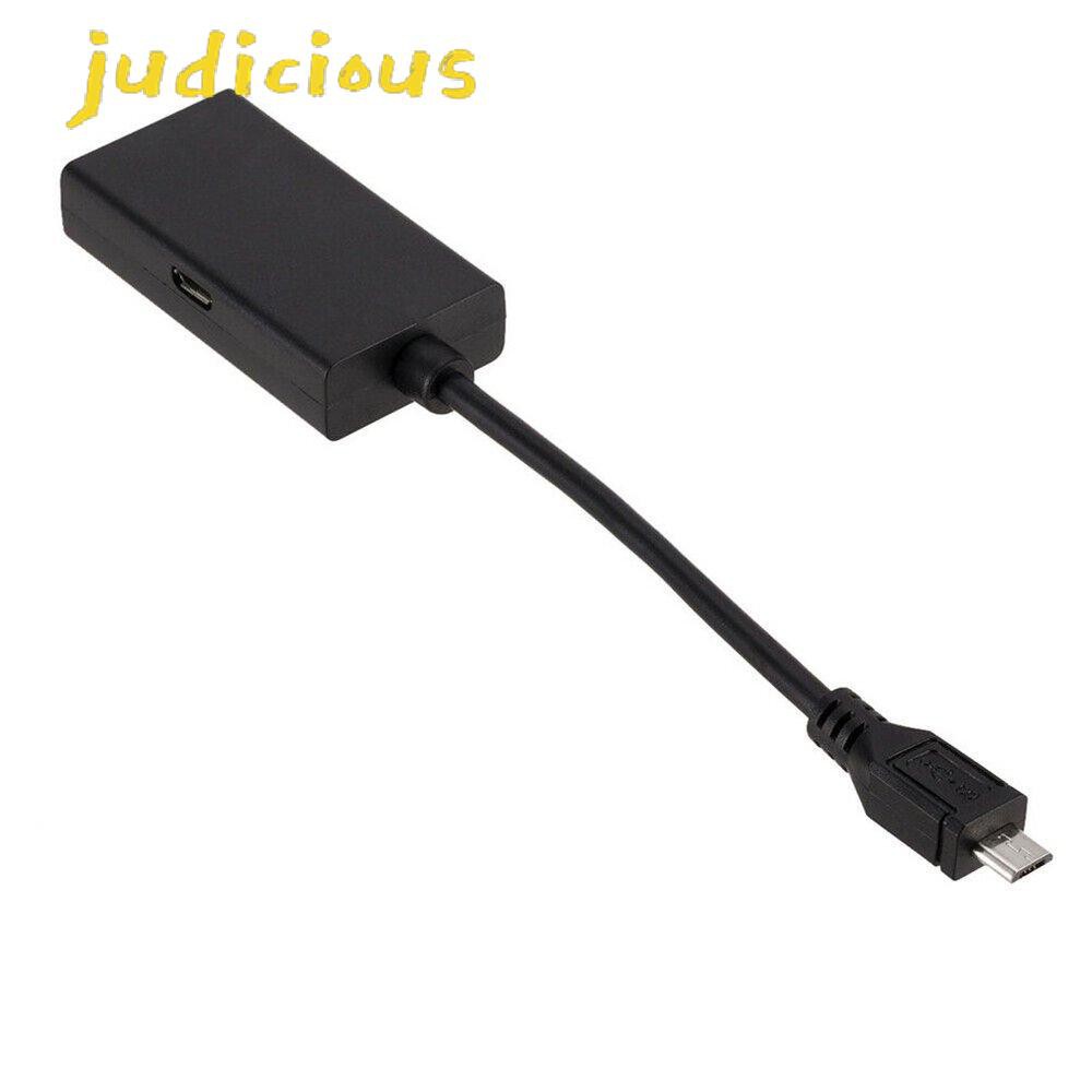 Cáp Chuyển Đổi Mhl Micro Usb Sang Hdmi-Compatible 1080p Tv Cho Android