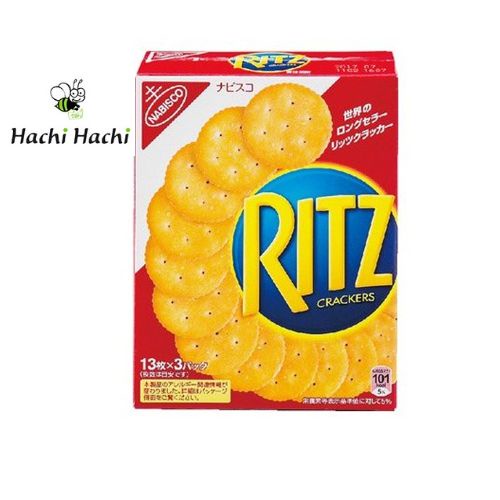 Bánh quy Ritz vị bơ mặn Mondelez Japan (3 gói x 13 cái) - Hachi Hachi Japan Shop