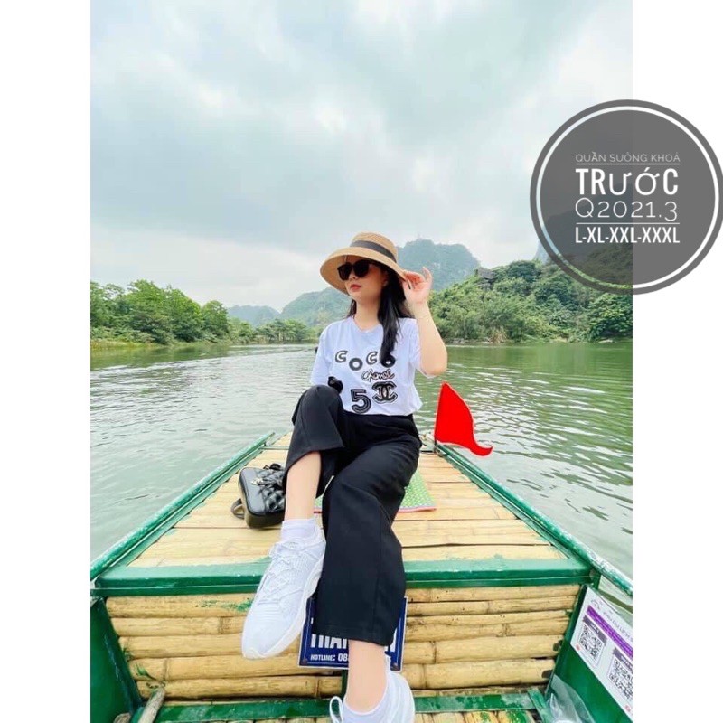 Bigsize Quần tây suông ống rộng 55-100kg