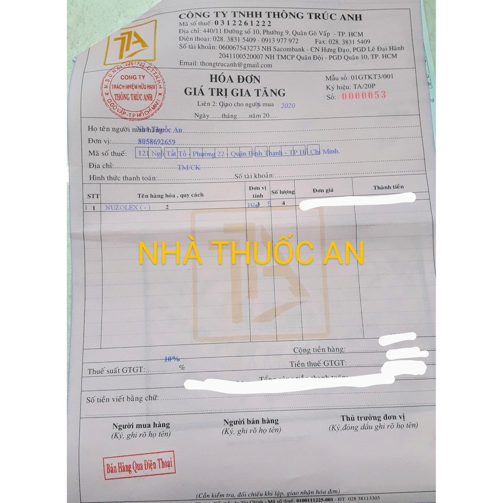 Nuzolex siro bổ sung vitamin khoáng chất cho trẻ | Thế Giới Skin Care