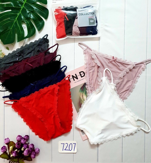Combo 5 quần lót nữ 2 dây thun lạnh sexy 7207