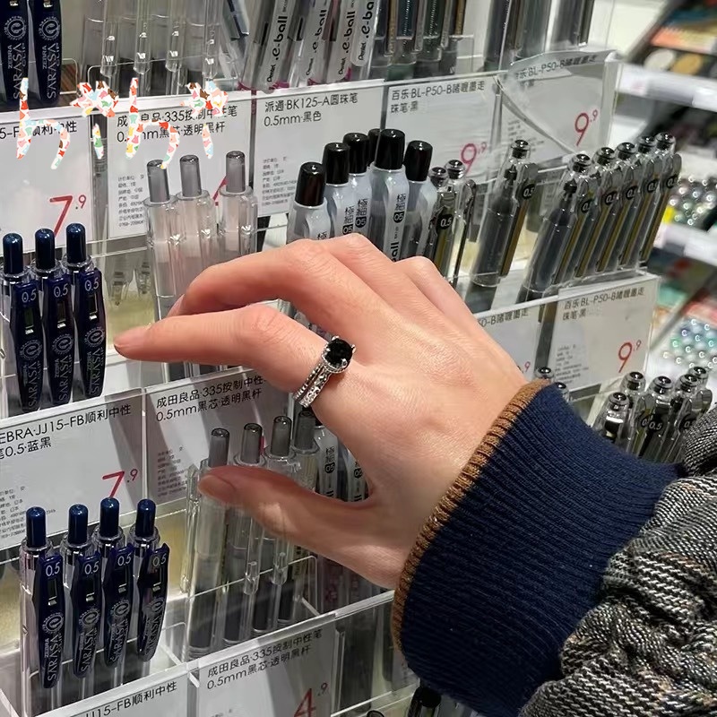 Nhẫn Hợp Kim Đính Đá Opal Nhân Tạo Thời Trang Cho Nữ