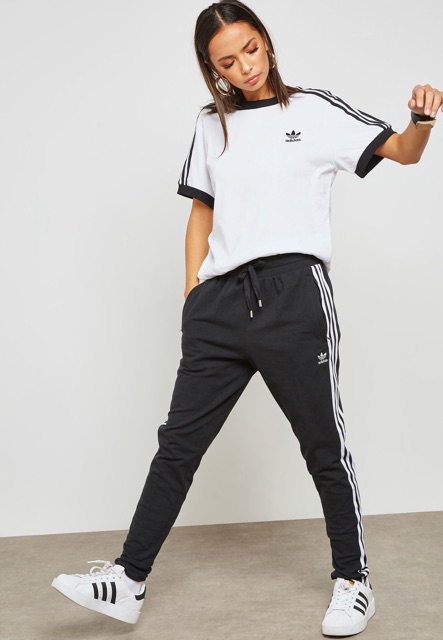 ÁO THUN ADIDAS SỌC ĐEN