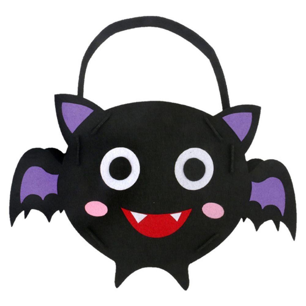 Túi kẹo DIY Halloween bé tự làm, túi quà tặng DIY trang trí Halloween cho trẻ em.