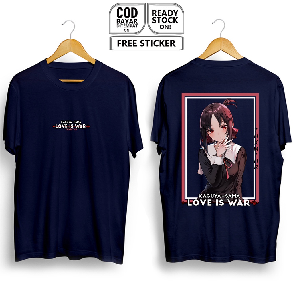 Áo thun tay ngắn in hình KAGUYA SAMA WA KOKURASETAI LOVE IS WAR KAGUYA SHINOMIYA | BigBuy360 - bigbuy360.vn