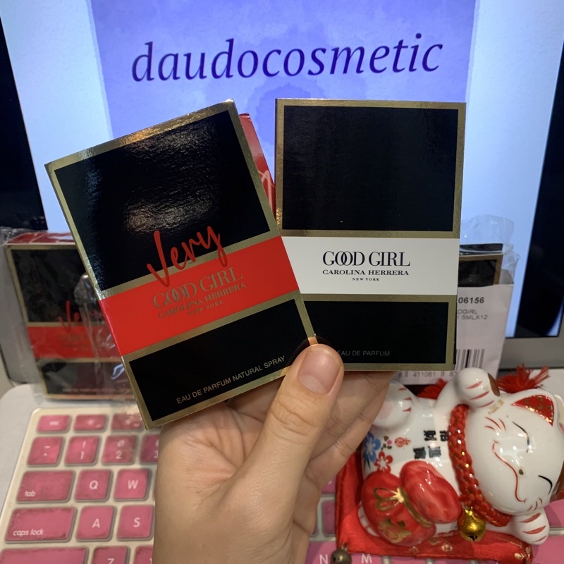 Nước hoa Carolina Herrera Good - Supreme Girl EDP - Very Good Girl - Legere -  1.5ml nước hoa Good girl