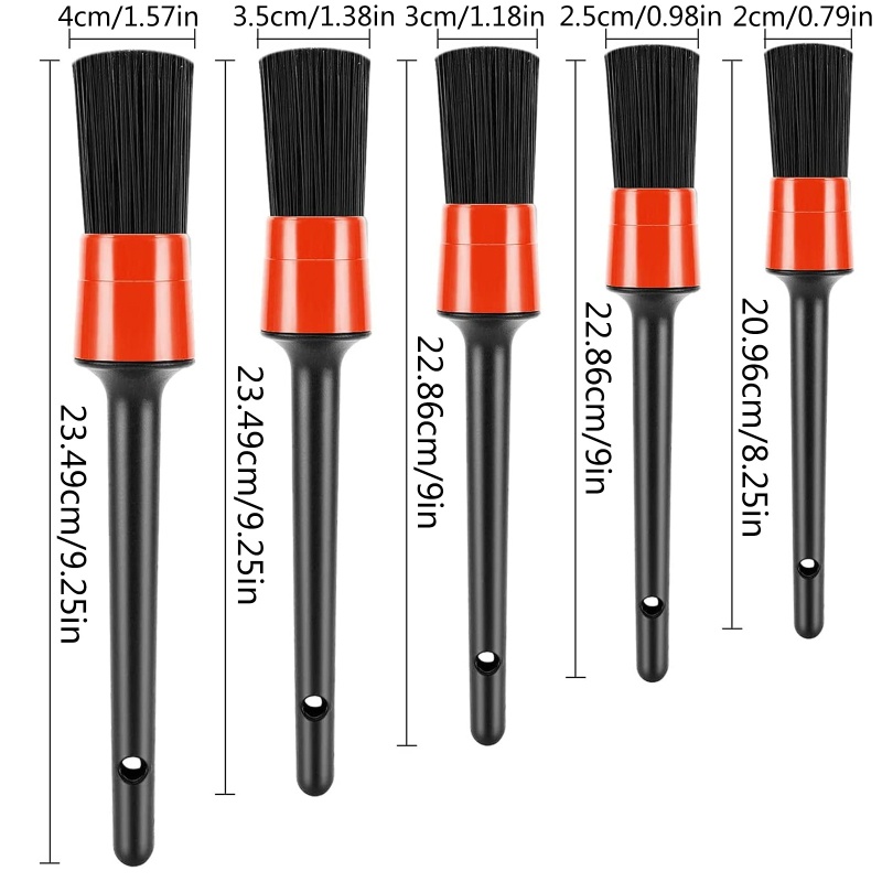 Chổi Vệ Sinh Xe Hơi / Bảng Điều Khiển Ghế Da Gắn Máy Khoan 17