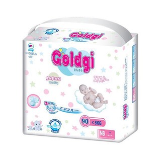 (Tặng quà/ Cộng miếng) Bỉm Dán/Quần Goldgi Nội Địa Nhật Size NB90/S82/M64d/L54d/M58q/L46q/XL42q