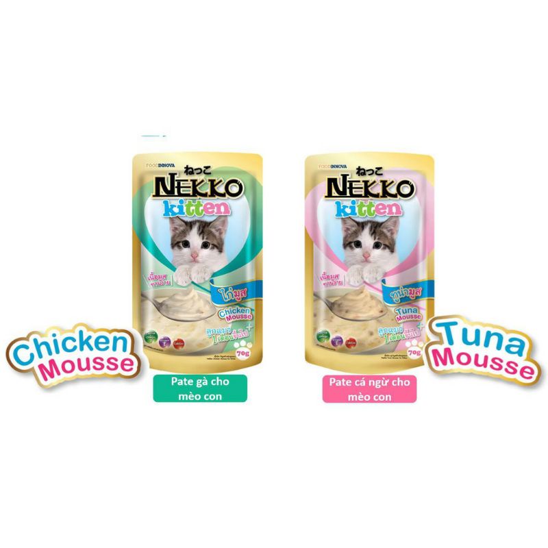 Pate Nekko cho mèo 70g