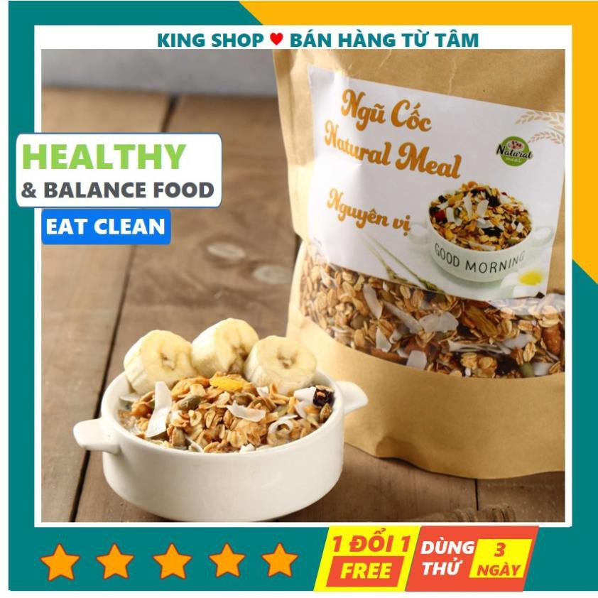 Ngũ cốc ăn sáng – Ngũ cốc ăn kiêng Granola không đường