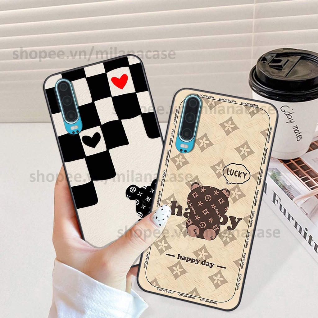 Ốp Huawei P30 / P30 Pro gấu be@rBrick gấu Teddy Kaws siêu đẹp, phong cách, cá tính