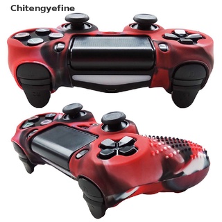Ctye camouflage silicone rubber skin grip cover case for playstation 4 ps4 controller
 fine