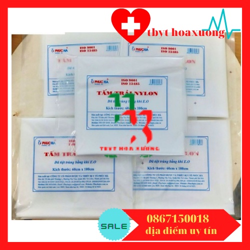 [ Hàng Cao Cấp ] Tấm trải Nylon Phúc Hà Dùng Trong Y Tế, Thẩm Mỹ