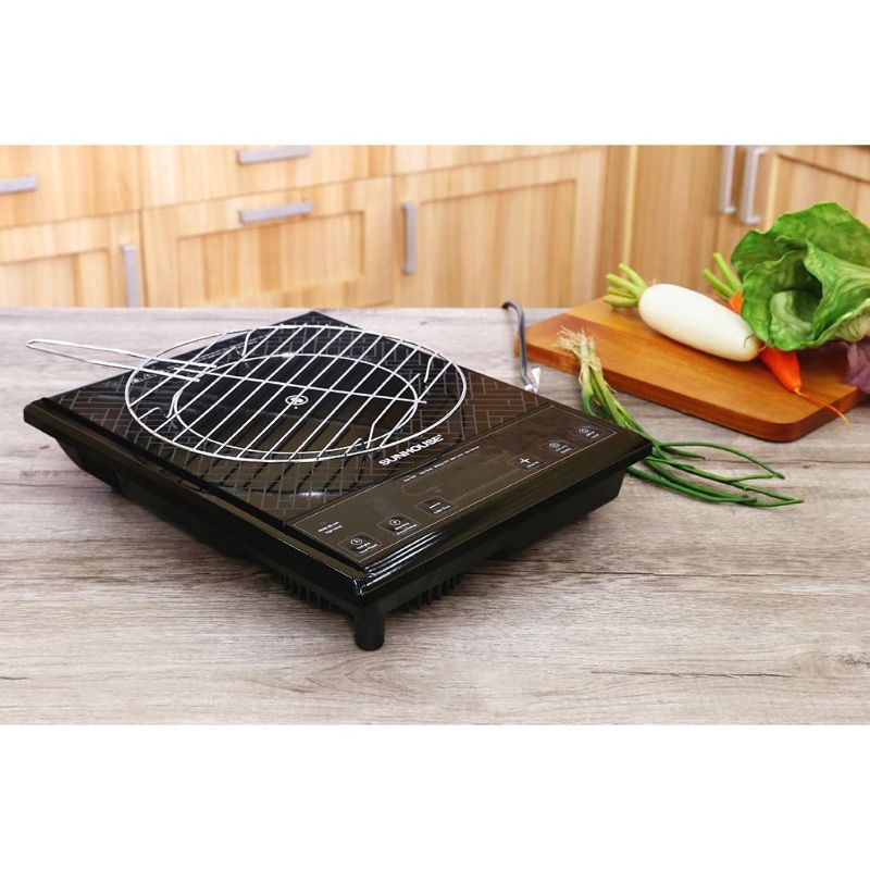 Bếp hồng ngoại cơ Sunhouse 6011 công suất 2000W hàng chính hãng giá rẻ(bao lỗi 1đổi 1)