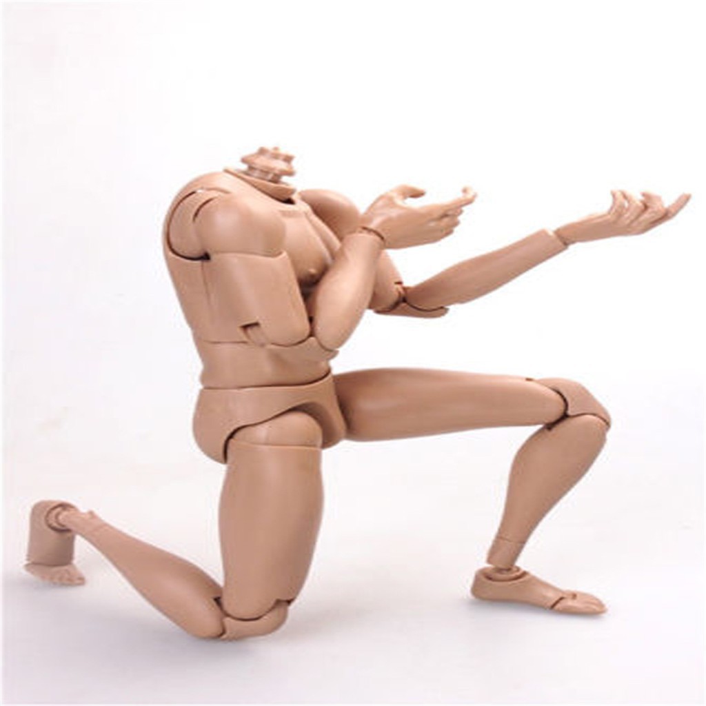 Mô hình cơ thể nam tông da châu Á MX02-B tỷ lệ 1/6