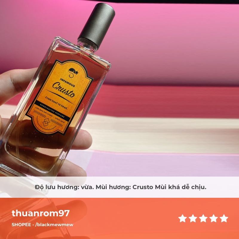 Infamous Crusto - Nước hoa chế tác Con Mèo Đất