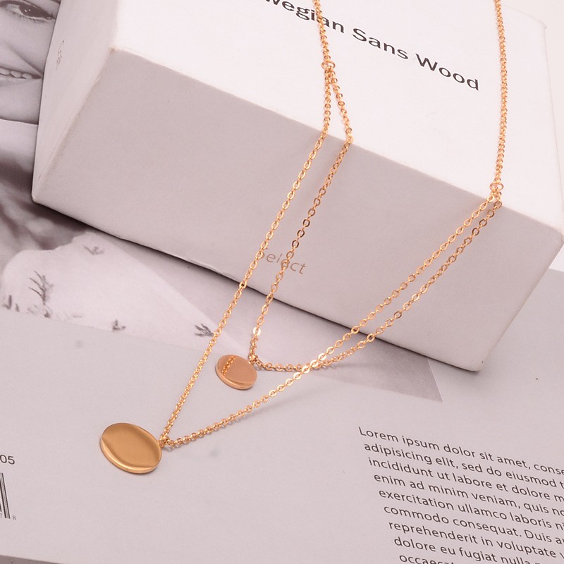 Dây Chuyền Hợp Kim Mạ Vàng Mặt Hình Học Thời Trang Cho Nữ | BigBuy360 - bigbuy360.vn