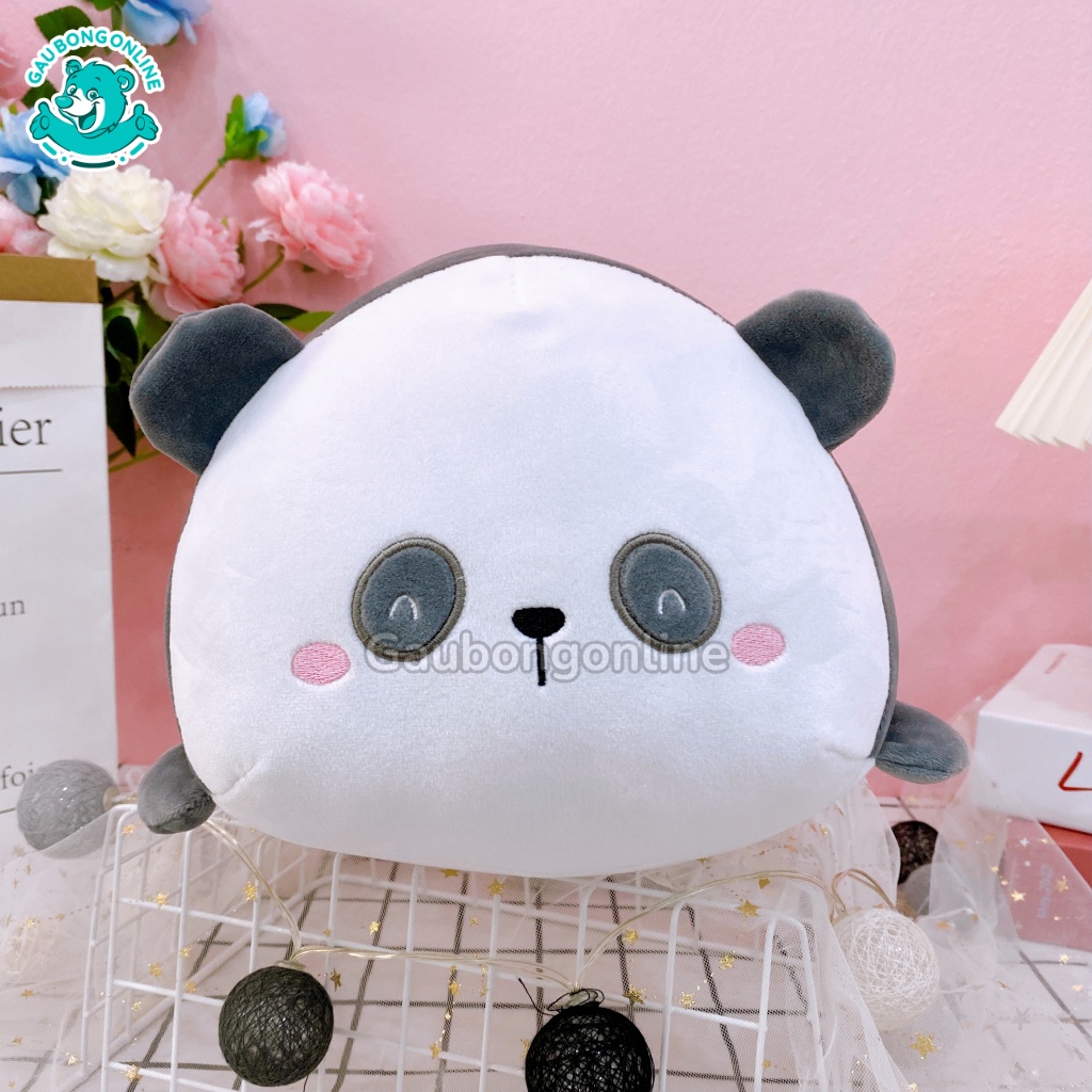 Gấu Bông Thú Nằm Baby - Thú Bông Gấu Trúc Nằm, Cá Heo Dễ Thương Cao Cấp Gấu Bông Online