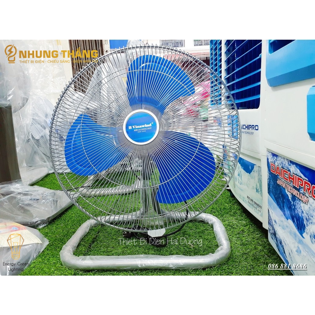 Quạt sàn công nghiệp Vinawind QS500 (Xám) - Bảo hành 12 tháng