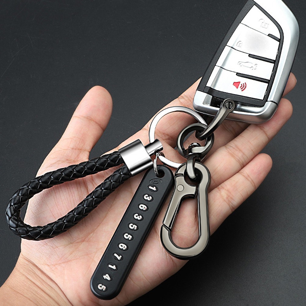 Móc Khóa Có Số Điện Thoại Tiện Lợi