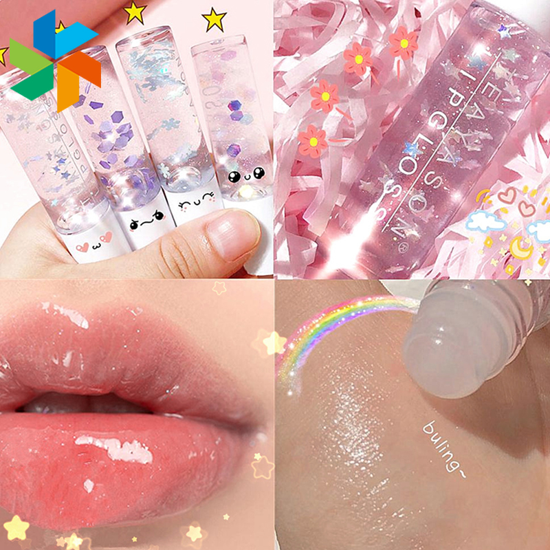 [Hàng mới về] Son bóng trong suốt ánh ngọc trai giúp dưỡng ẩm cao cấp jp6