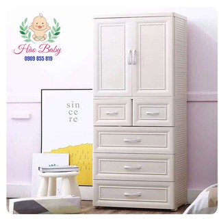Tủ Nhựa Ngăn Kéo 5 Tầng Holla Cao Cấp Cho Bé