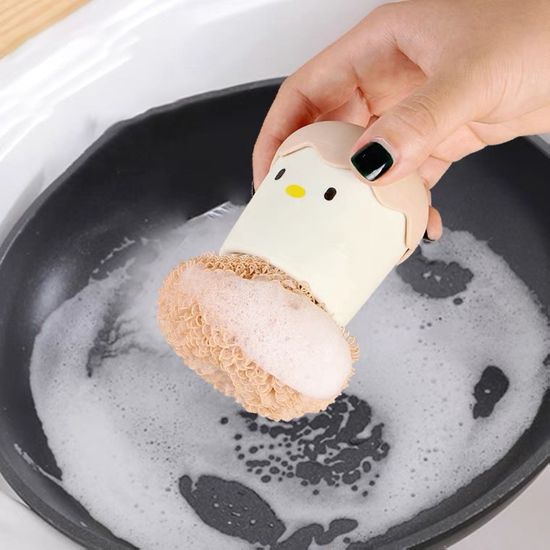 Miếng Bọt Biển Rửa Chén Hình Quả Trứng Đa Năng