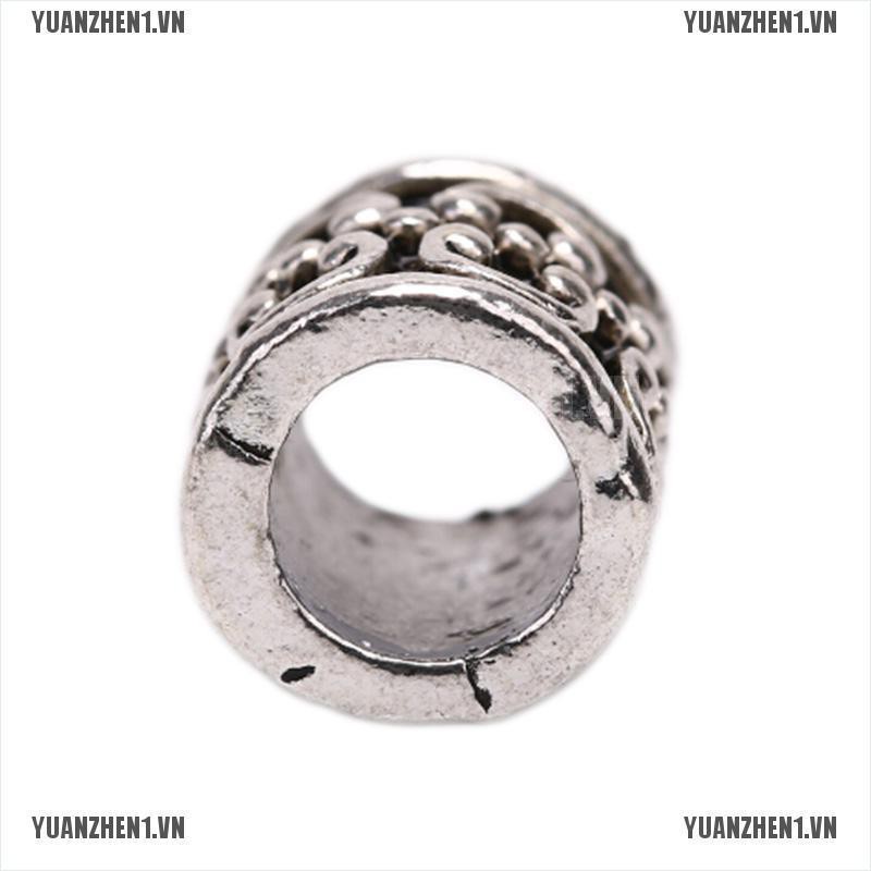 Set 5 Hạt Xỏ Lỗ Bằng Hợp Kim Phong Cách Viking Cổ Điển