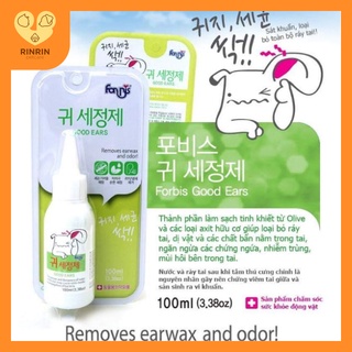 Dung dịch rữa tai Forbis cho thú cưng