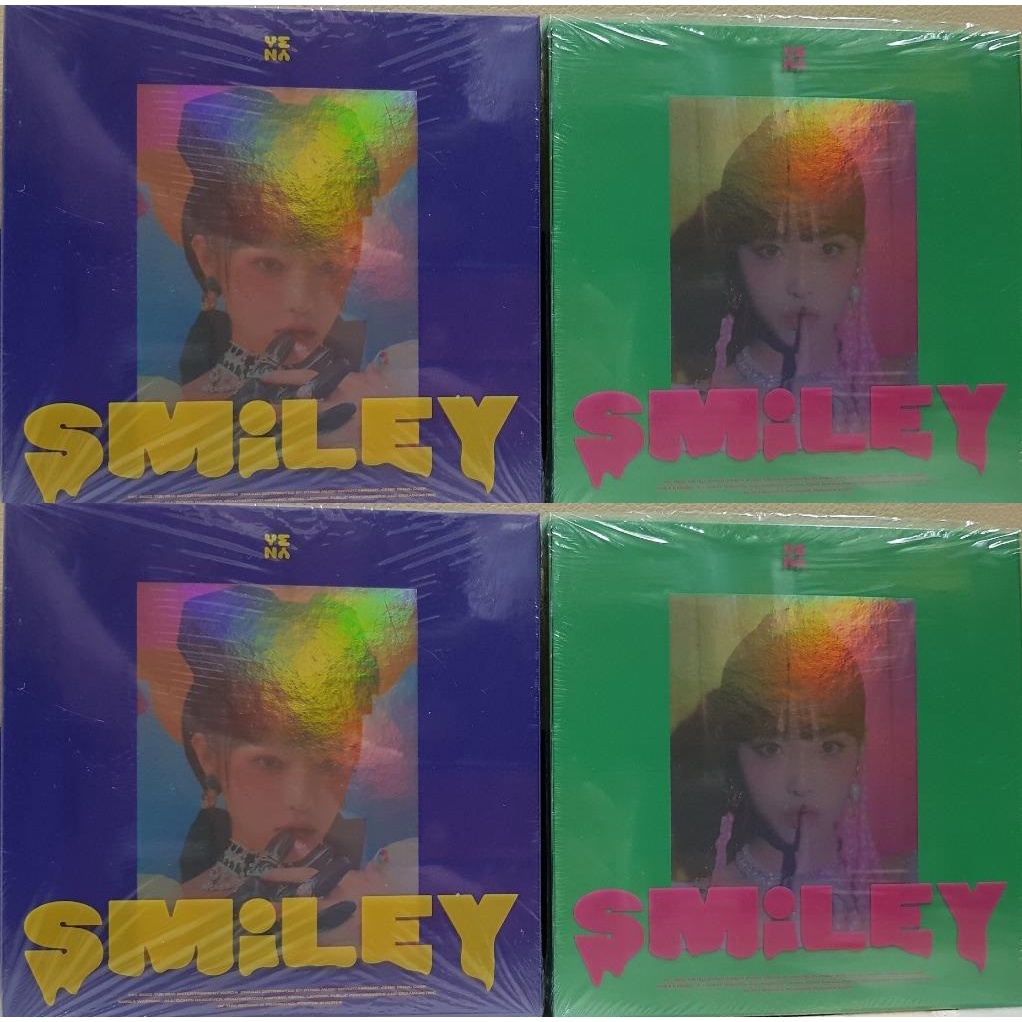 Album YENA -  ˣ‿ˣ SMiLEY + Quà 1 ảnh khổ A5