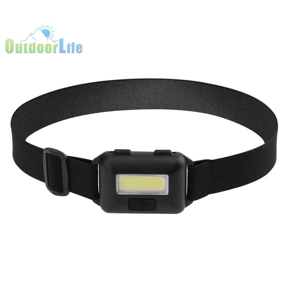 Đèn pin đeo trán bóng LED có 3 chế độ sáng chống nước tiện dụng | BigBuy360 - bigbuy360.vn