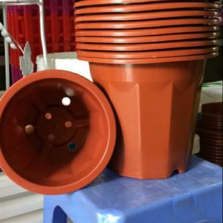 Chậu ươm cây đk 30x28cm, chậu E330 màu nâu