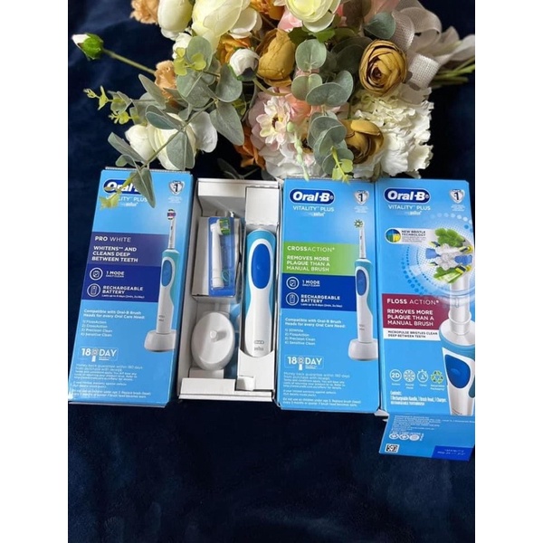 Bàn chải điện Oral B đủ dòng