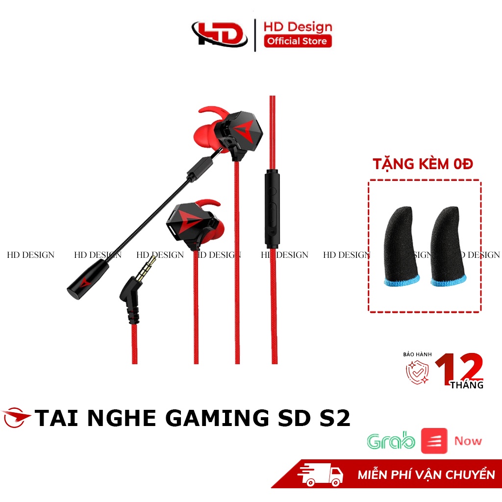 Tai Nghe Gaming Chính Hãng Sendem S2, Tai Nghe Chơi Game Sendem S2 - Có 2 Mic Rất Chuyên Nghiệp - Thiết Kế Cực Đẹp