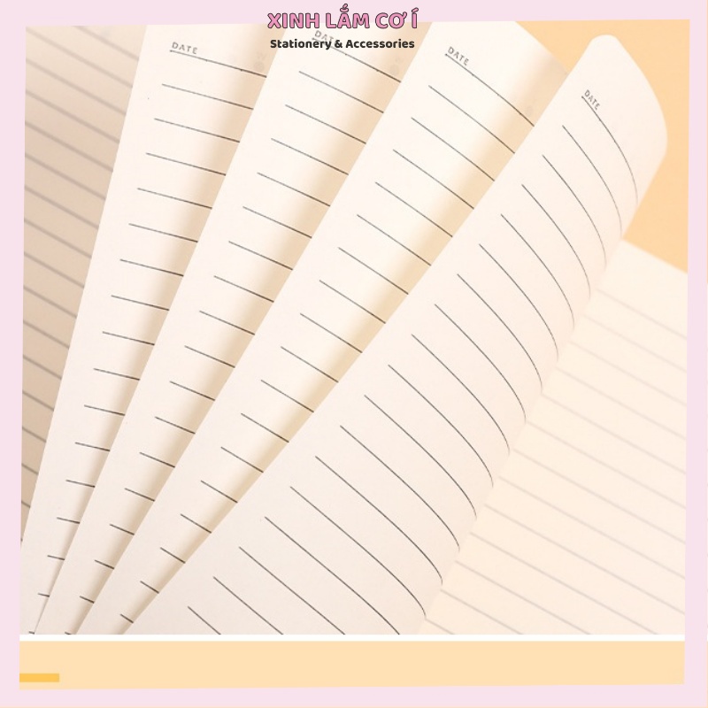 Sổ Tay A5, Sổ Lò Xo Vở Kẻ Ngang Hình Hoa/ Gấu Dễ Thương