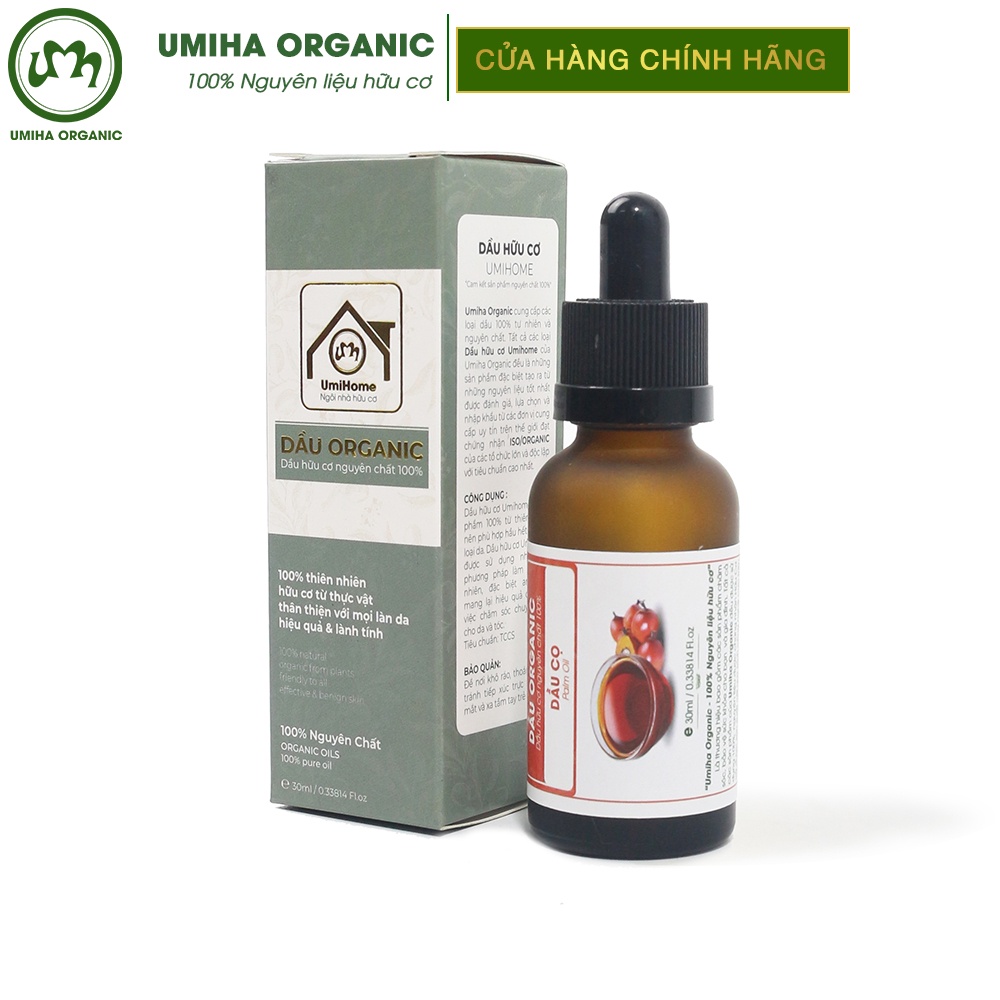 Dầu Cọ Dưỡng Da Umiha Organic Nguyên Chất 30ml Làm Giảm Nếp Nhăn,mờ Rạm, Làm Chậm Quá Trình Lão Hóa