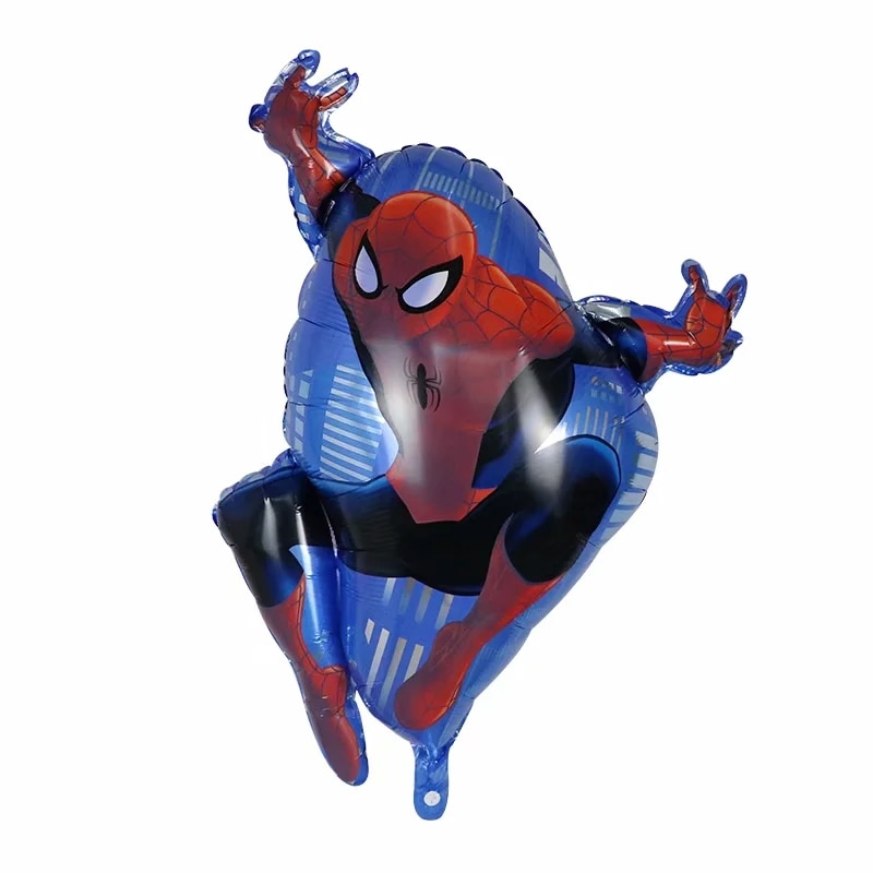 1 Bong Bóng Lá Nhôm Hình Siêu Anh Hùng Hoạt Hình Avenger Người Nhện Helium Globos Trang Trí Tiệc Sinh Nhật Cho Bé
