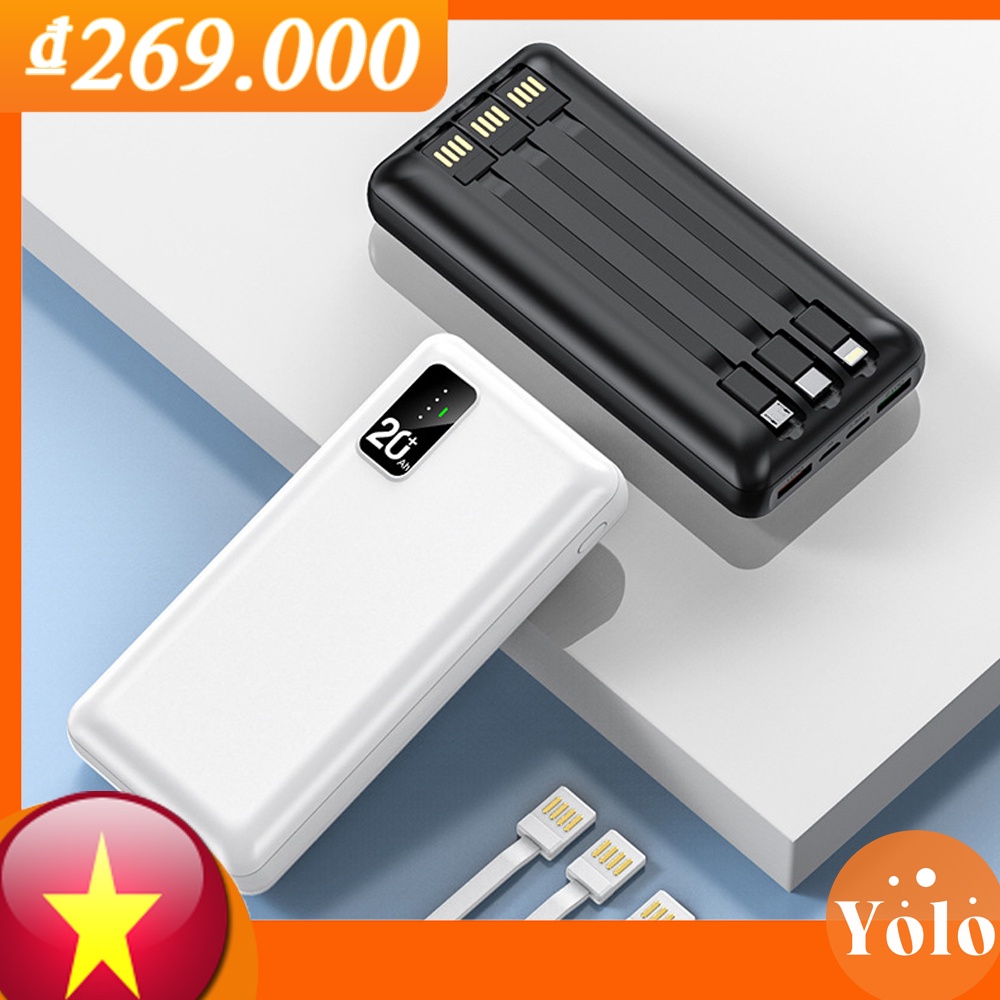 Pin Sạc Dự Phòng 20000mah Sạc Dự Phòng Pin Pin Dự Phòng 10000mah Power Bank Chính Hãng sạc 20000mah